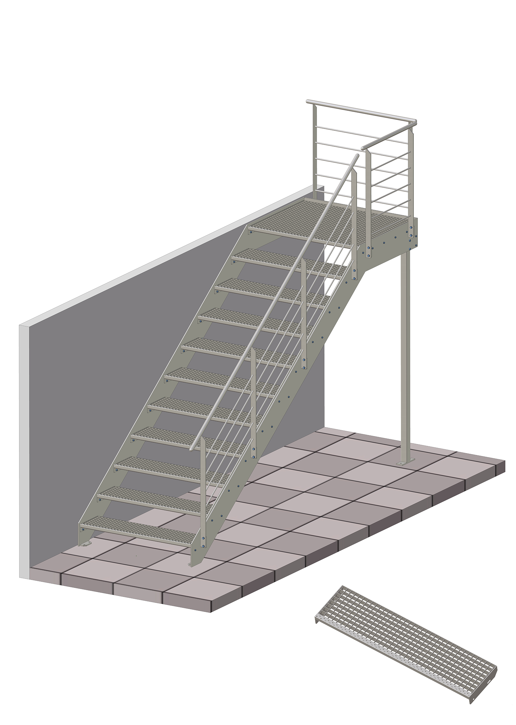 WFG PG - Typ 7 - Wangentreppe Magnus