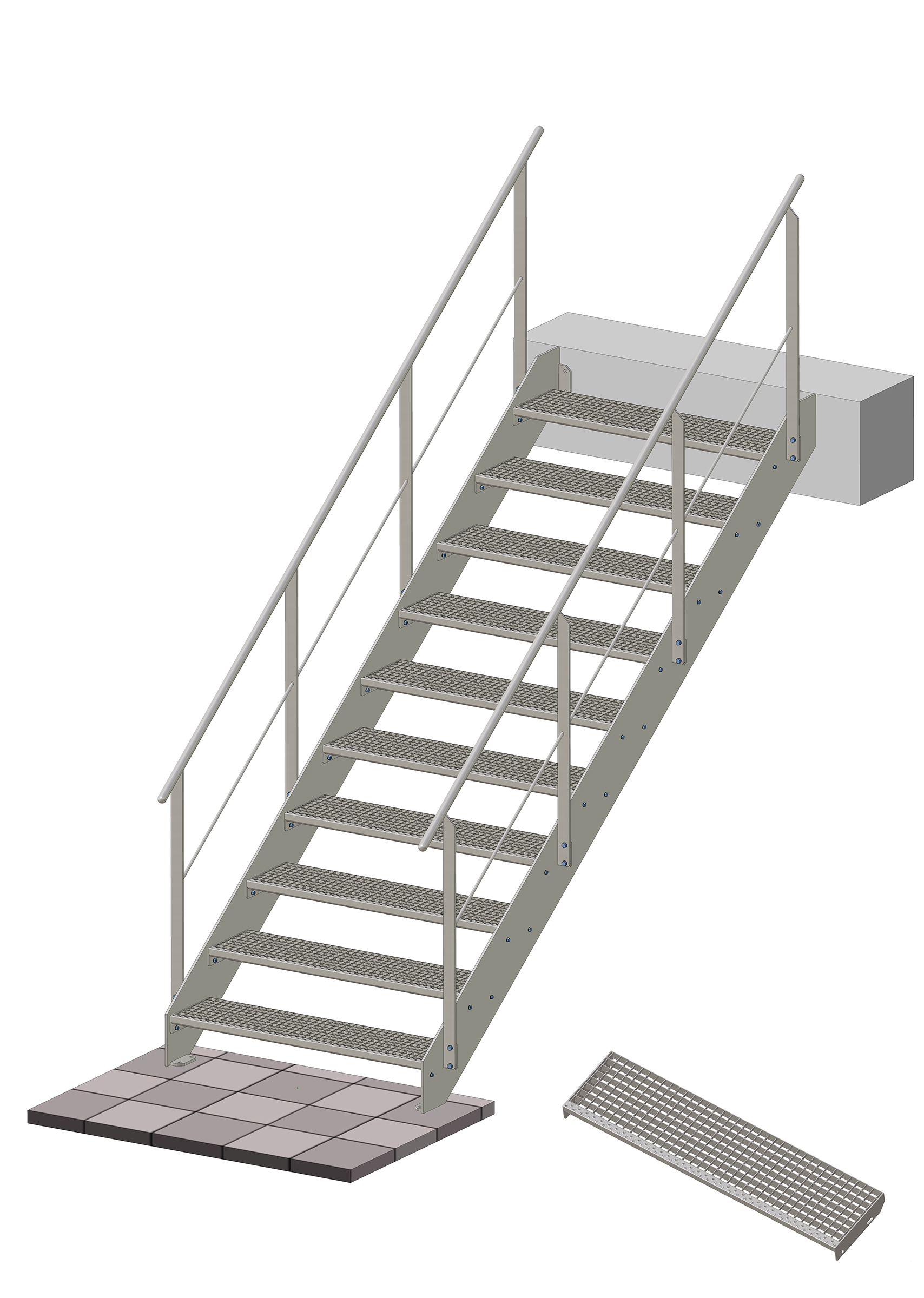 WFG KG - Typ 2 - Wangentreppe Markus