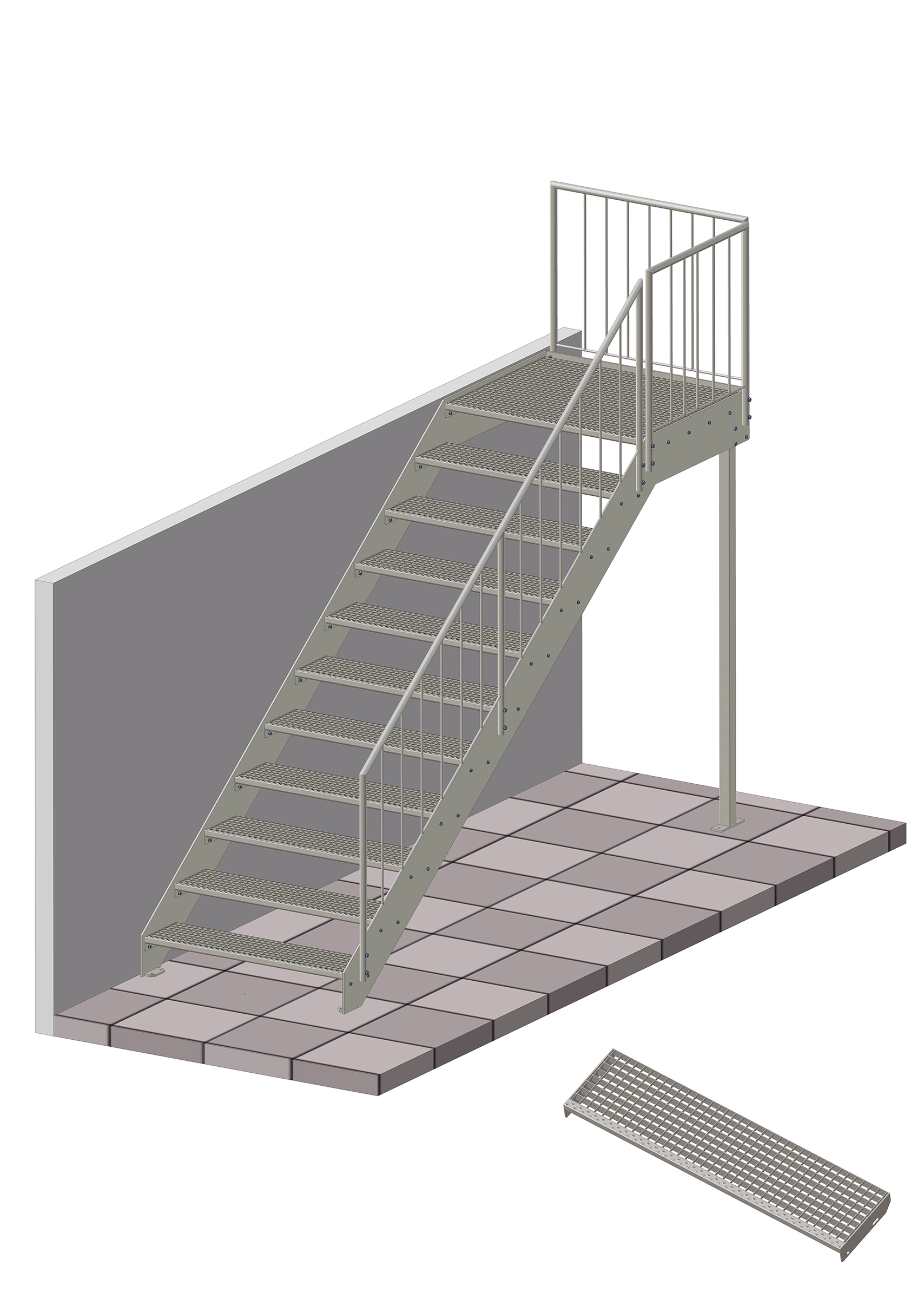 WFG RG - Typ 9 - Wangentreppe Dominic